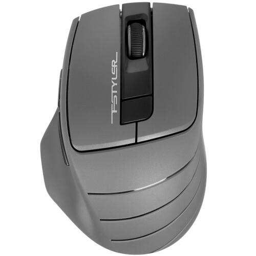 Купить Мышь беспроводная A4Tech Fstyler FG30  серый  1395738. Характеристики, отзывы и цены в Донецке
