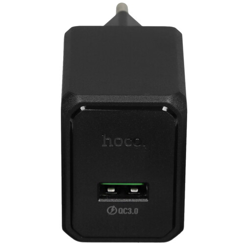 Купить Сетевое зарядное устройство Hoco CS12A черный  5474826. Характеристики, отзывы и цены в Донецке
