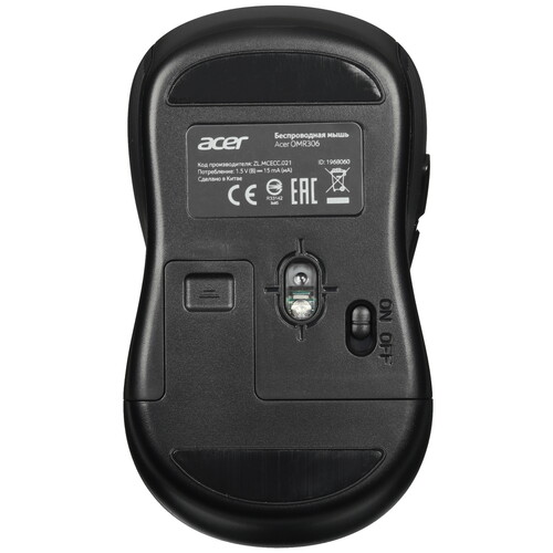 Купить Мышь беспроводная Acer OMR306  9075056. Характеристики, отзывы и цены в Донецке