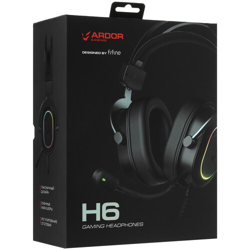 Купить Проводные наушники ARDOR GAMING H6 черный 2025  9183513. Характеристики, отзывы и цены в Донецке