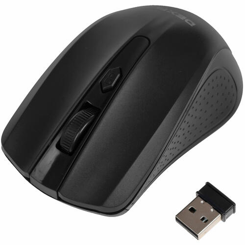 Купить Мышь беспроводная DEXP WM-4007BU  черный  1127328. Характеристики, отзывы и цены в Донецке