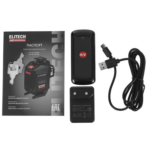 Купить Лазерный нивелир ELITECH HD LN 12D GREEN  9079224. Характеристики, отзывы и цены в Донецке