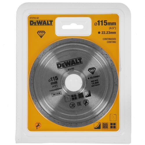 Купить Диск алмазный DeWalt DT3703-QZ  5335339. Характеристики, отзывы и цены в Донецке