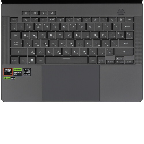 Купить 14" Ноутбук ASUS ROG Zephyrus GA403UV-QS168 серый  5466444. Характеристики, отзывы и цены в Донецке