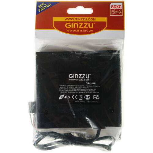 Купить Кард-ридер GiNZZU GR-116В  6717387. Характеристики, отзывы и цены в Донецке