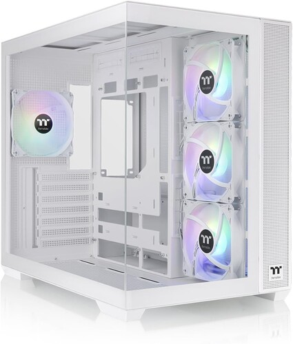 Купить Корпус Thermaltake View 380 TG ARGB Snow [CA-1Z2-00M6WN-00] белый  5462283. Характеристики, отзывы и цены в Донецке