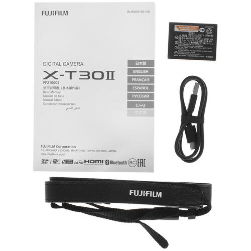Купить Беззеркальный фотоаппарат Fujifilm X-T30 II Kit 15-45mm черный  5065575. Характеристики, отзывы и цены в Донецке