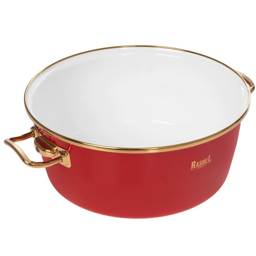Купить Кастрюля Rashel Grand R0126 5.2 л 26 см красный  9320984. Характеристики, отзывы и цены в Донецке