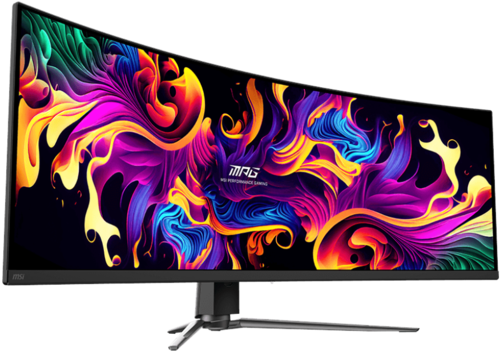 Купить 49" Монитор MSI MPG 491CQPX QD-OLED черный  5482908. Характеристики, отзывы и цены в Донецке