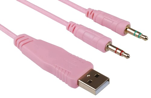 Купить Проводные наушники Redragon Hylas H260 розовый 2023  5480304. Характеристики, отзывы и цены в Донецке