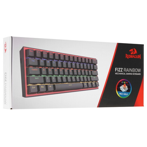 Купить Клавиатура  проводная Redragon Fizz  9230488. Характеристики, отзывы и цены в Донецке