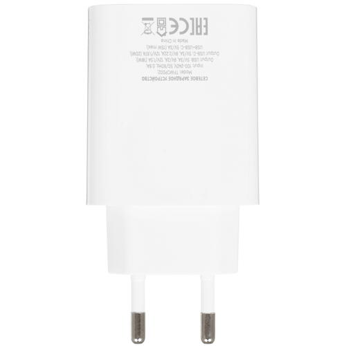 Купить Сетевое зарядное устройство TFN RAPID A+C PD 20W белый  4820267. Характеристики, отзывы и цены в Донецке