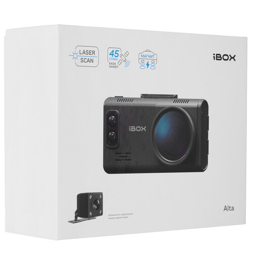 Купить Видеорегистратор с радар-детектором iBOX Alta LaserScan Signature Dual  9293236. Характеристики, отзывы и цены в Донецке