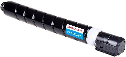 Купить Картридж лазерный Print-Rite C-EXV49C голубой  9932922. Характеристики, отзывы и цены в Донецке