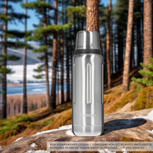Купить Термос Bobber Flask-470 Matte серебристый  1627103. Характеристики, отзывы и цены в Донецке
