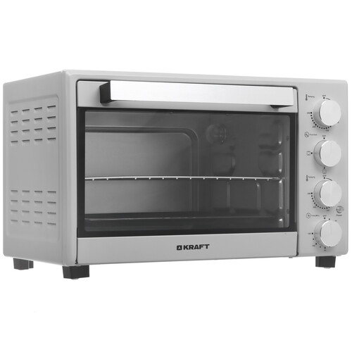 Купить Мини-печь Kraft KFC-MO 381 HGR серый  9080970. Характеристики, отзывы и цены в Донецке