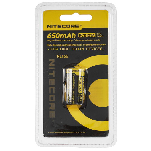 Купить Аккумулятор NITECORE NL166 650 мА*ч  9170774. Характеристики, отзывы и цены в Донецке