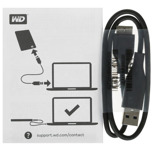 Купить 4 ТБ Внешний HDD WD Elements Portable  5046893. Характеристики, отзывы и цены в Донецке