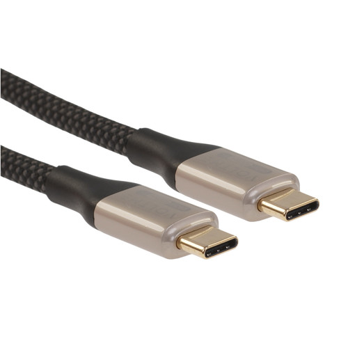 Купить Кабель VOLTME USB Type-C - USB Type-C черный  9210981. Характеристики, отзывы и цены в Донецке