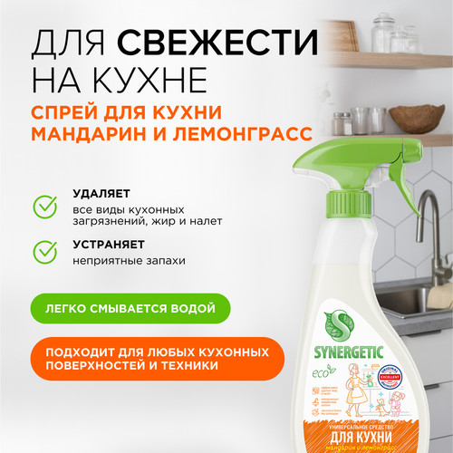 Купить Чистящее средство Synergetic 106053  5609199. Характеристики, отзывы и цены в Донецке