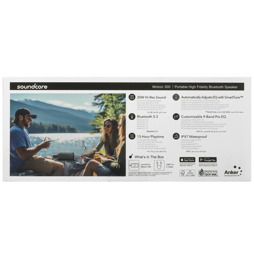 Купить Портативная колонка Anker Soundcore Motion 300, черный  5458947. Характеристики, отзывы и цены в Донецке