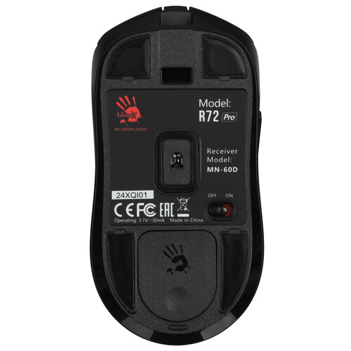 Купить Мышь беспроводная/проводная A4Tech Bloody R72 Pro  черный  5600510. Характеристики, отзывы и цены в Донецке