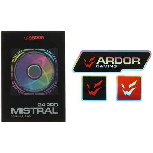 Купить Комплект вентиляторов ARDOR GAMING Mistral 24 PRO Kit 3in1  черный  5431571. Характеристики, отзывы и цены в Донецке
