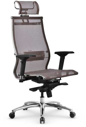 Купить Кресло офисное Метта Samurai S-3.05 MPES коричневый  9112507. Характеристики, отзывы и цены в Донецке