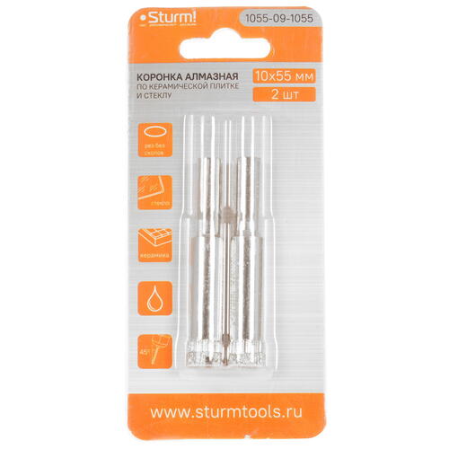 Купить Коронка Sturm! 1055-09-1055  9113233. Характеристики, отзывы и цены в Донецке