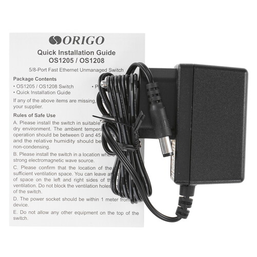 Купить Коммутатор ORIGO OS1205  9110725. Характеристики, отзывы и цены в Донецке
