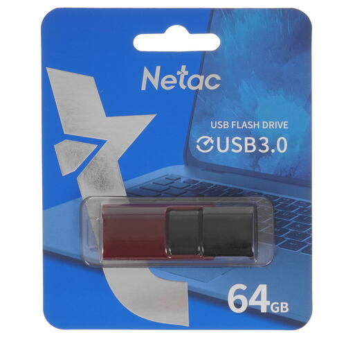 Купить Память USB Flash 64 ГБ Netac U182 [NT03U182N-064G-30RE]  4869750. Характеристики, отзывы и цены в Донецке