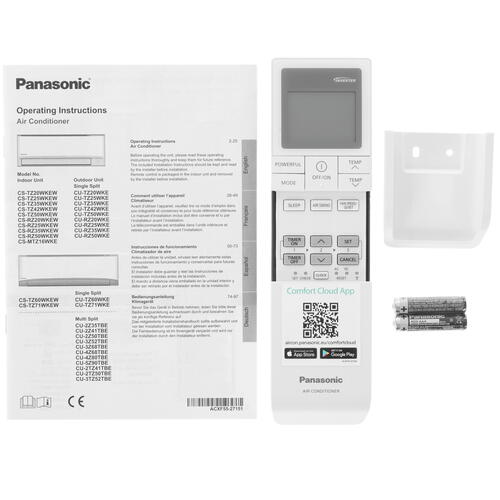 Купить Кондиционер настенный сплит-система Panasonic CS-TZ20WKEW/CU-TZ20WKE белый  9986631. Характеристики, отзывы и цены в Донецке