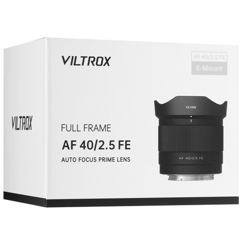 Купить Объектив Viltrox AF 40mm f/2.5 ( Full Frame)  5637826. Характеристики, отзывы и цены в Донецке