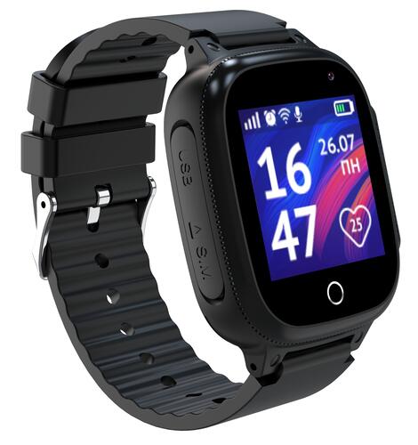 Купить Детские часы Кнопка Жизни Aimoto Air черный  5084510. Характеристики, отзывы и цены в Донецке