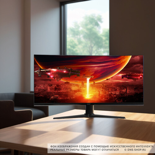 Купить 34" Монитор Acer ED340CUS3bmiipx черный  5624566. Характеристики, отзывы и цены в Донецке