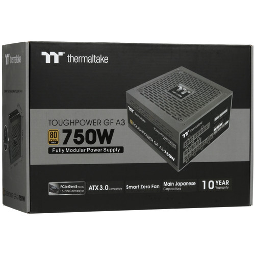 Купить Блок питания Thermaltake TOUGHPOWER GF A3 Gold 750W - TT Premium Edition [PS-TPD-0750FNFAGE-H] черный  5638546. Характеристики, отзывы и цены в Донецке