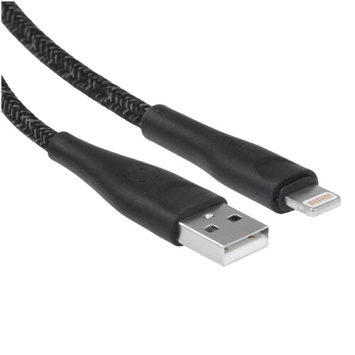 Купить Кабель круглый USAMS Lightning 8-pin - USB 2.0 Type-A черный 2 м  5480425. Характеристики, отзывы и цены в Донецке