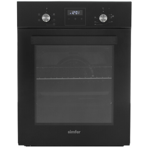 Купить Электрический духовой шкаф Simfer B4ES66125 черный  9301516. Характеристики, отзывы и цены в Донецке