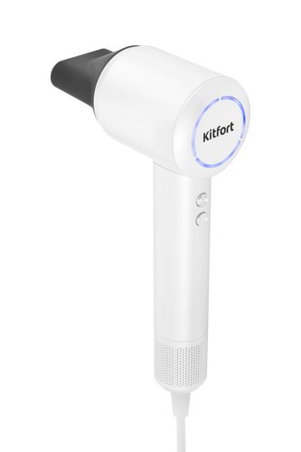 Купить Фен Kitfort КТ-3295 белый/черный  9304468. Характеристики, отзывы и цены в Донецке
