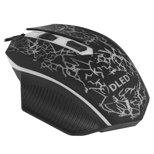 Купить Мышь проводная DLED GM1131 [10627] черный  9174999. Характеристики, отзывы и цены в Донецке