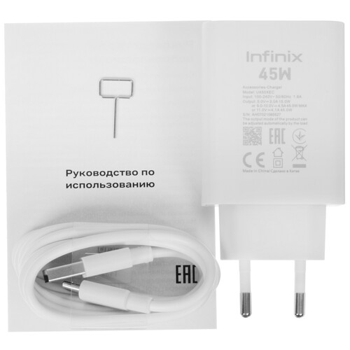 Купить 6.78" Смартфон Infinix HOT 60 Pro 256 ГБ серебристый  5637516. Характеристики, отзывы и цены в Донецке