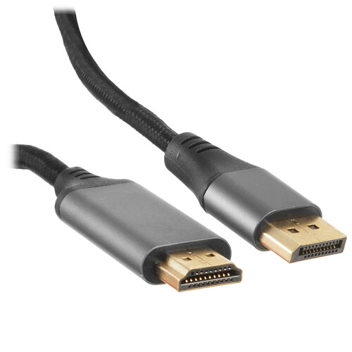 Купить Кабель однонаправленный Cablexpert DisplayPort - HDMI, 1.8 м  5452092. Характеристики, отзывы и цены в Донецке