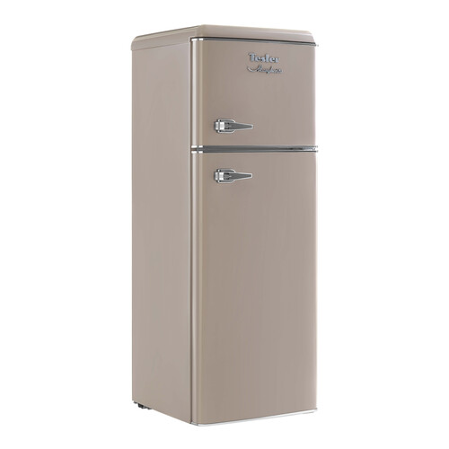 Купить Холодильник с морозильником   Tesler RT-217 серый  9115138. Характеристики, отзывы и цены в Донецке