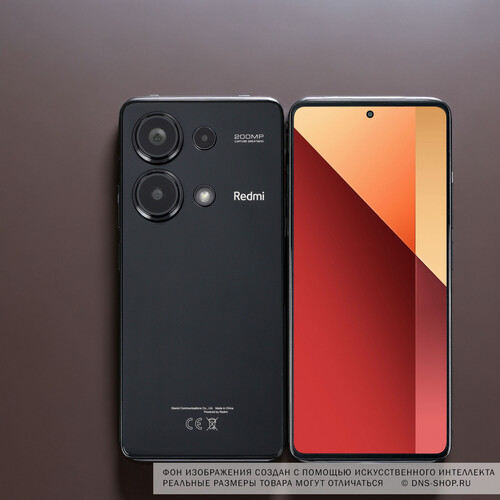 Купить 6.67" Смартфон Xiaomi Redmi Note 13 Pro 4G 256 ГБ черный  5488487. Характеристики, отзывы и цены в Донецке