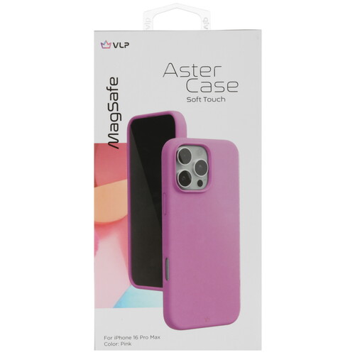 Купить Накладка  VLP Aster Case для Apple iPhone 16 Pro Max розовый  5487023. Характеристики, отзывы и цены в Донецке