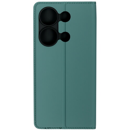 Купить Чехол-книжка  BoraSCO для POCO M6 Pro/ Xiaomi Redmi Note 13 Pro зеленый  5473636. Характеристики, отзывы и цены в Донецке