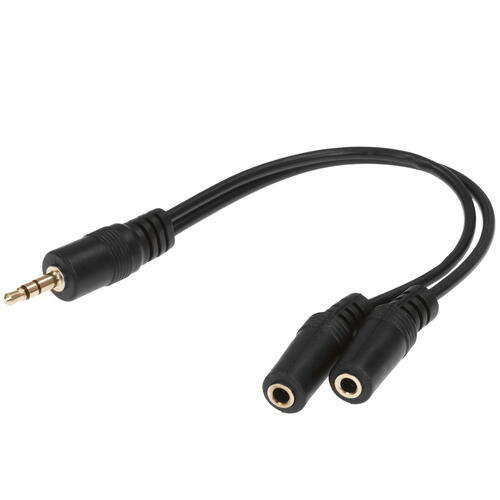Купить Кабель   Cablexpert 3.5 mm jack - 3.5 mm jack x2 черный  5452320. Характеристики, отзывы и цены в Донецке