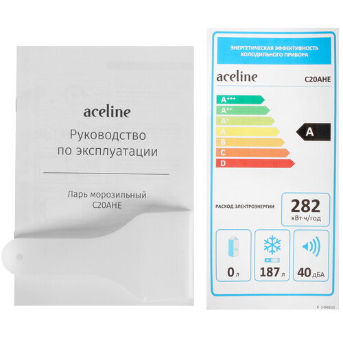 Купить Морозильный ларь Aceline C20AHE белый  9233627. Характеристики, отзывы и цены в Донецке