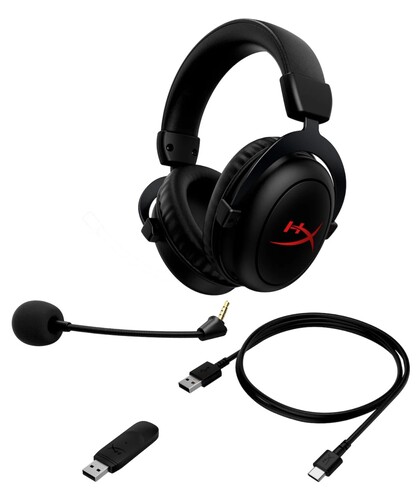 Купить Беспроводные наушники HyperX Cloud II Core Wireless черный 2023  5475276. Характеристики, отзывы и цены в Донецке