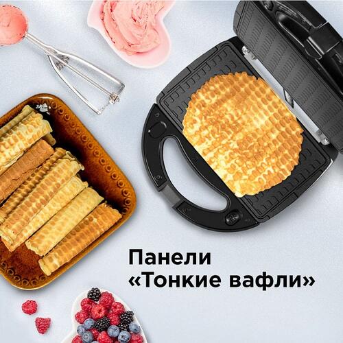 Купить Вафельница Redmond RMB-M614/1 серый  1129217. Характеристики, отзывы и цены в Донецке
